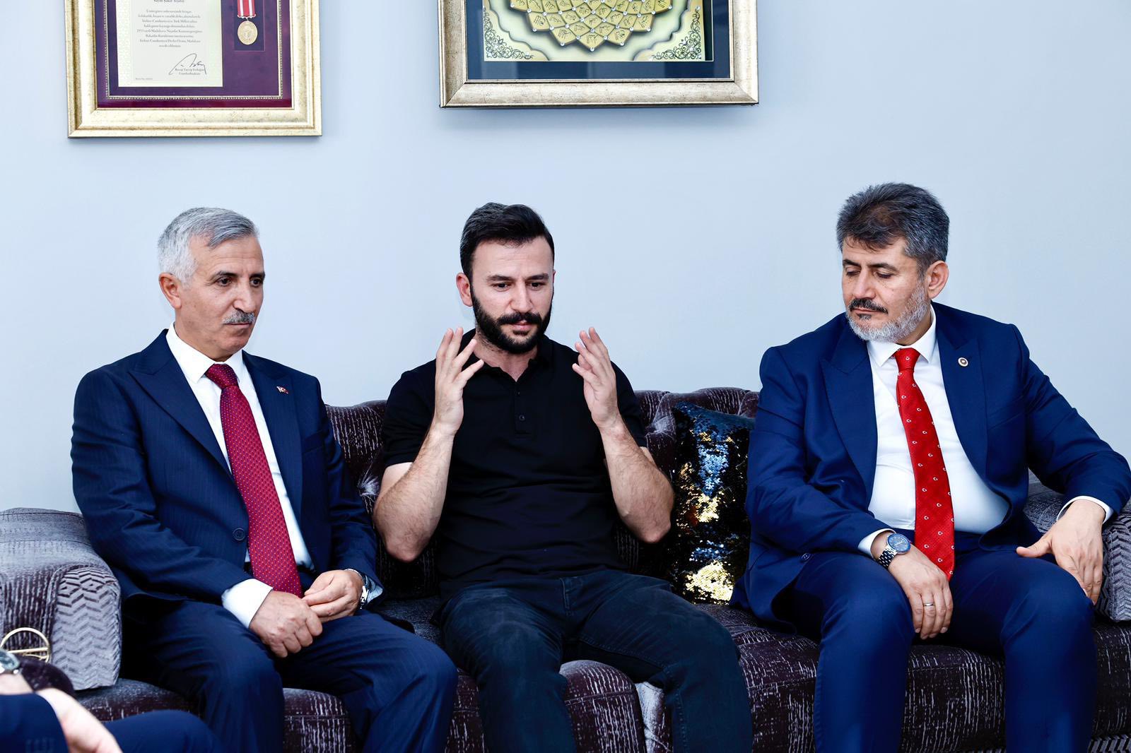 Kahramanmaraş Valisi, 15 Temmuz Gazilerini Ziyaret Etti1