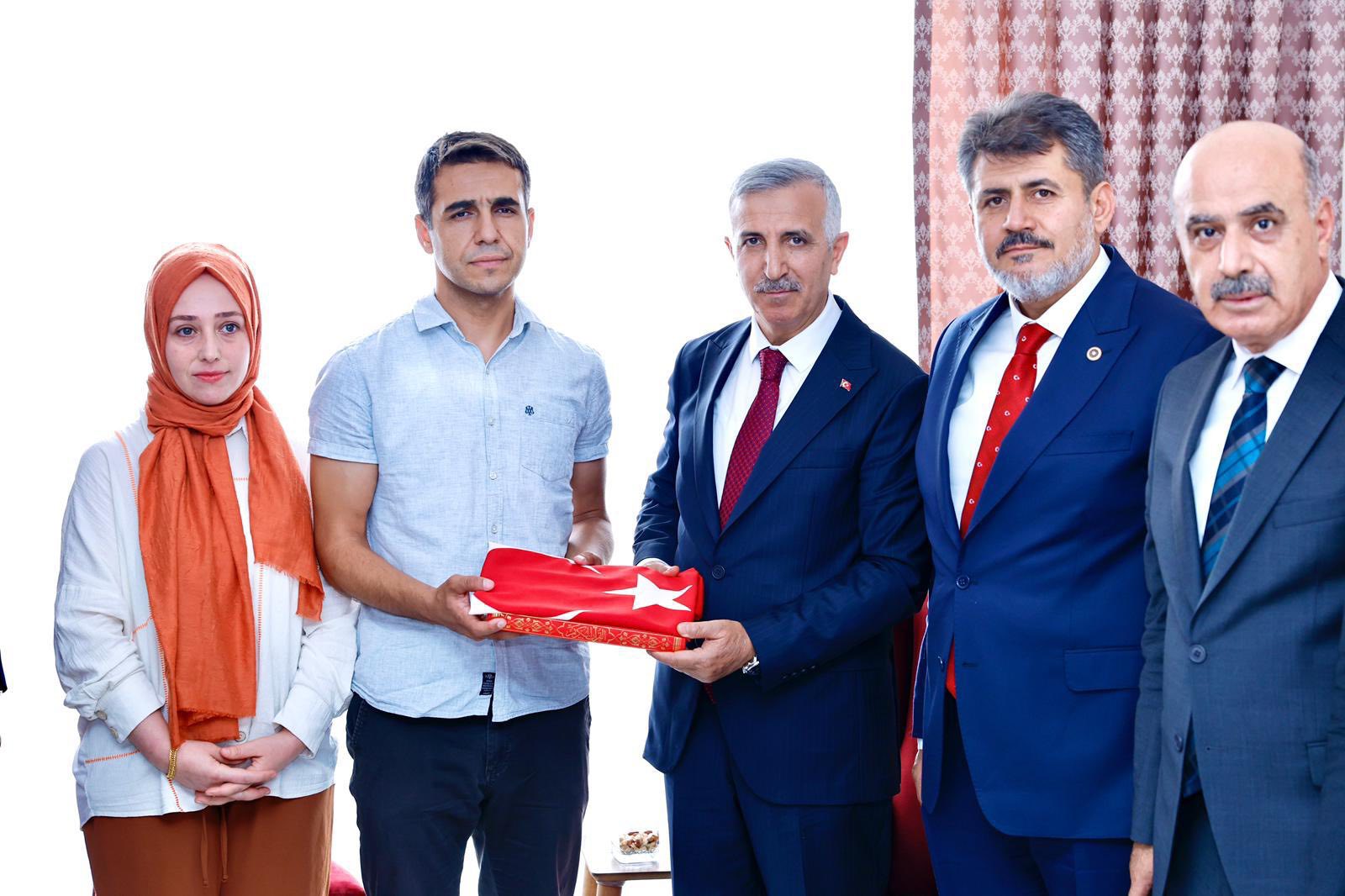 Kahramanmaraş Valisi, 15 Temmuz Gazilerini Ziyaret Etti2