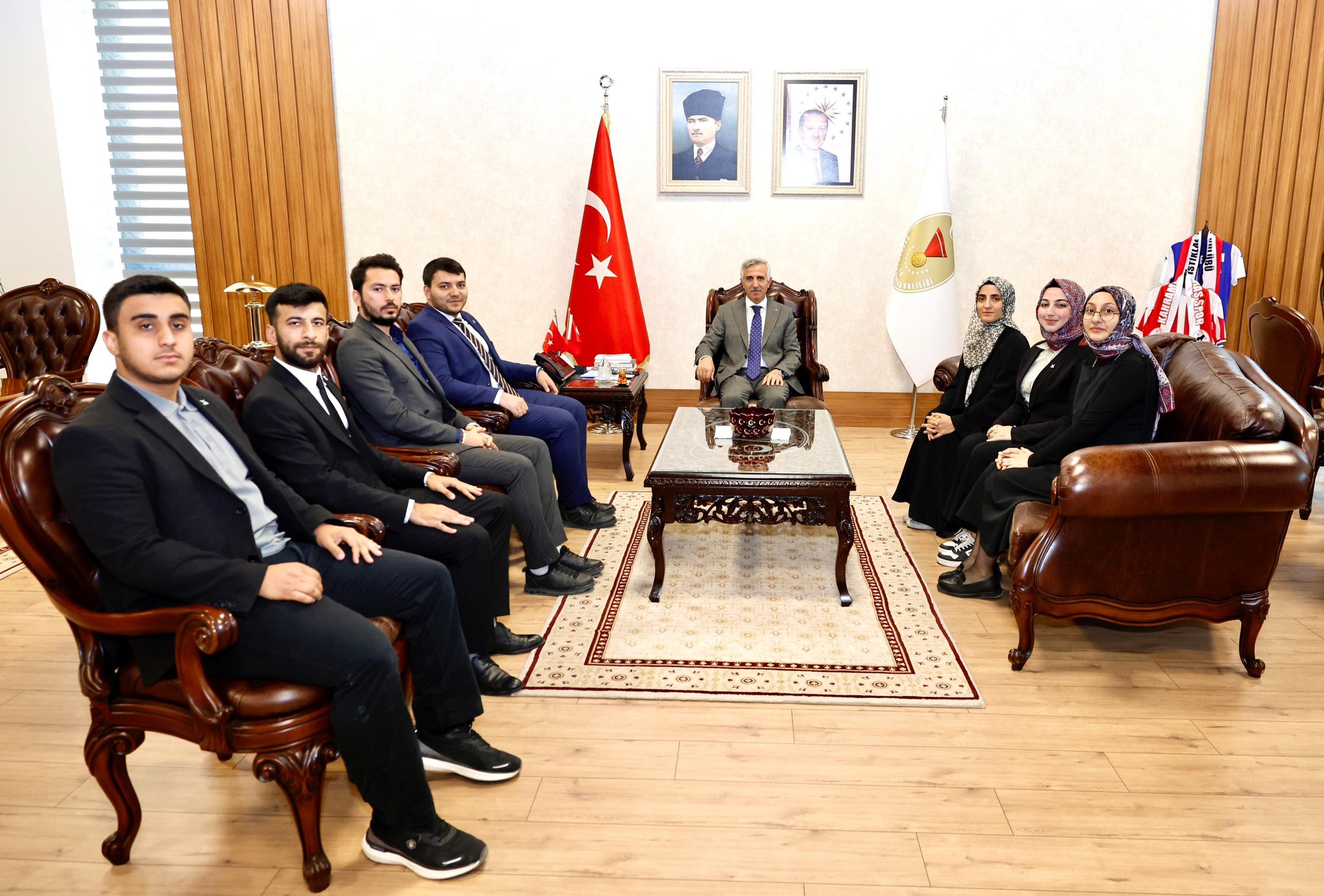 Kahramanmaraş Valisi Mükerrem Ünlüer’e Ziyaretler Devam Ediyor1