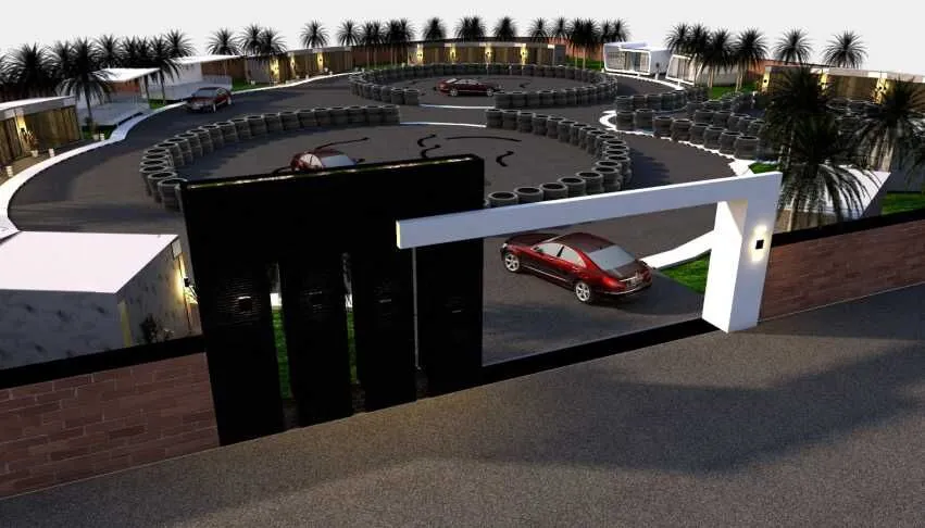 Kahramanmaraş'ta Drift Pisti İçin İlk Kazma Vuruldu1