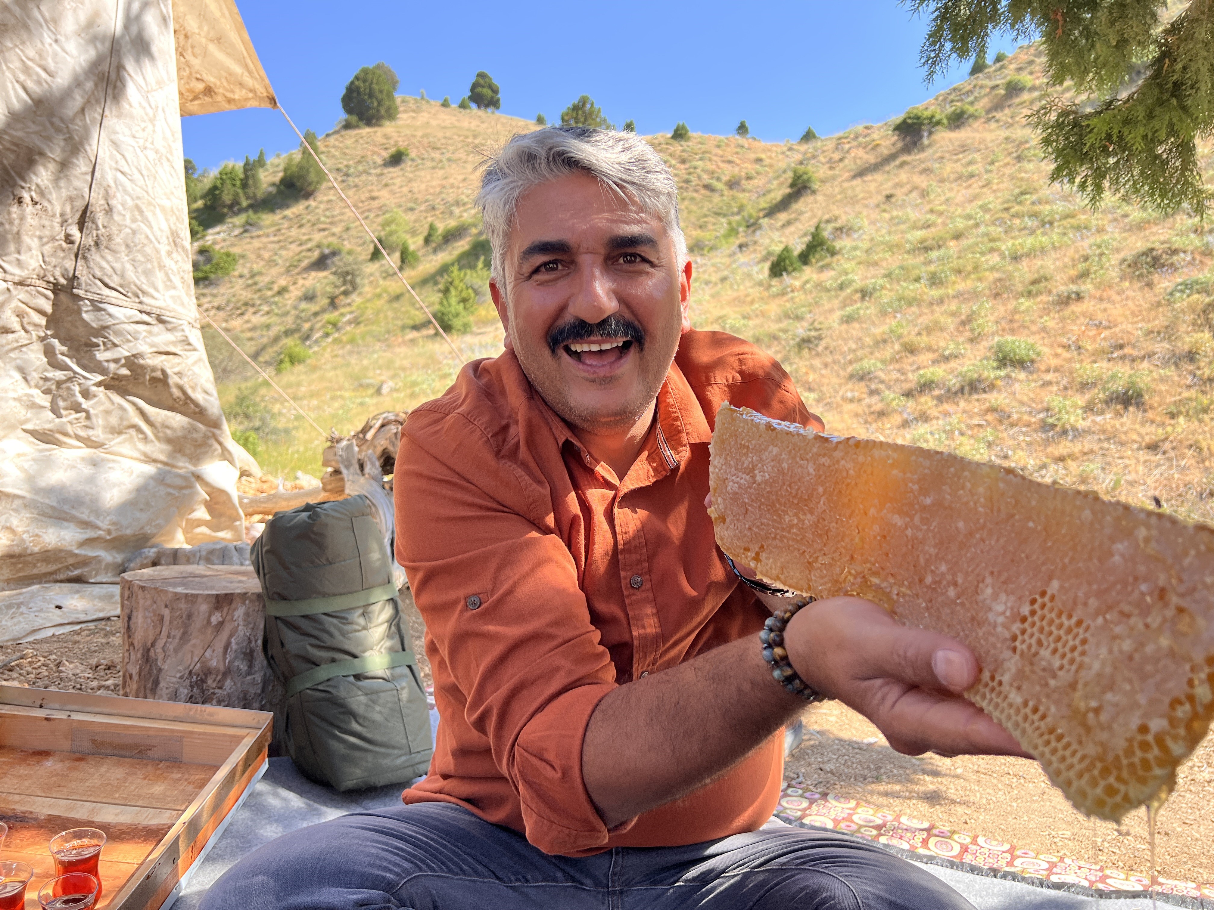 Kahramanmaraş'taki Engizek Yaylası'nda Bal Mesaisi1