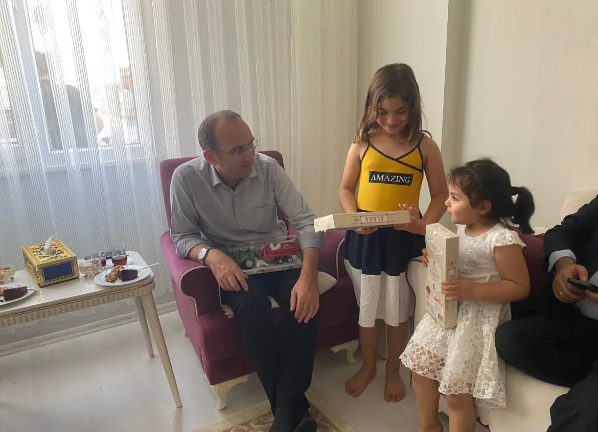 Kaymakam Sarıdoğan Hane Ziyareti Gerçekleştirdi (3)