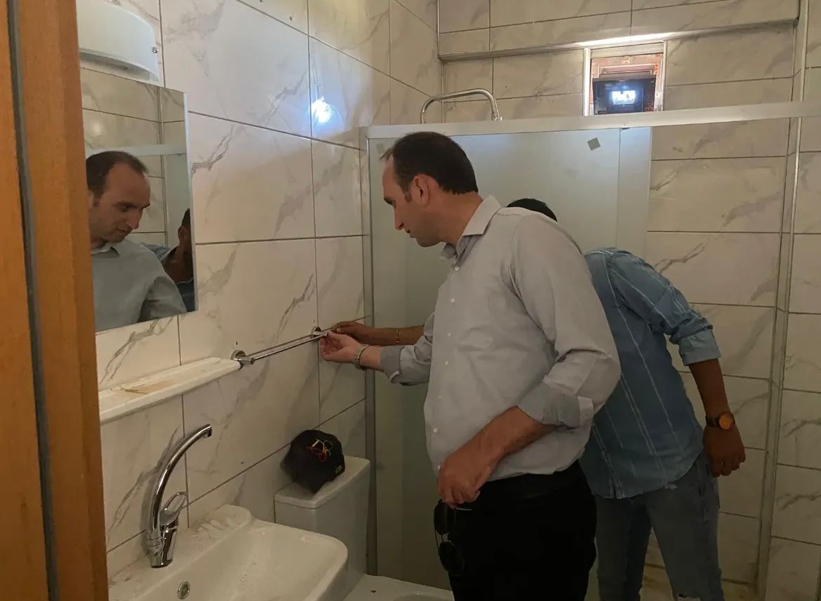 Kaymakam Sarıdoğan, Kırsal Konut Çalışmalarını Yerinde İnceledi (4)