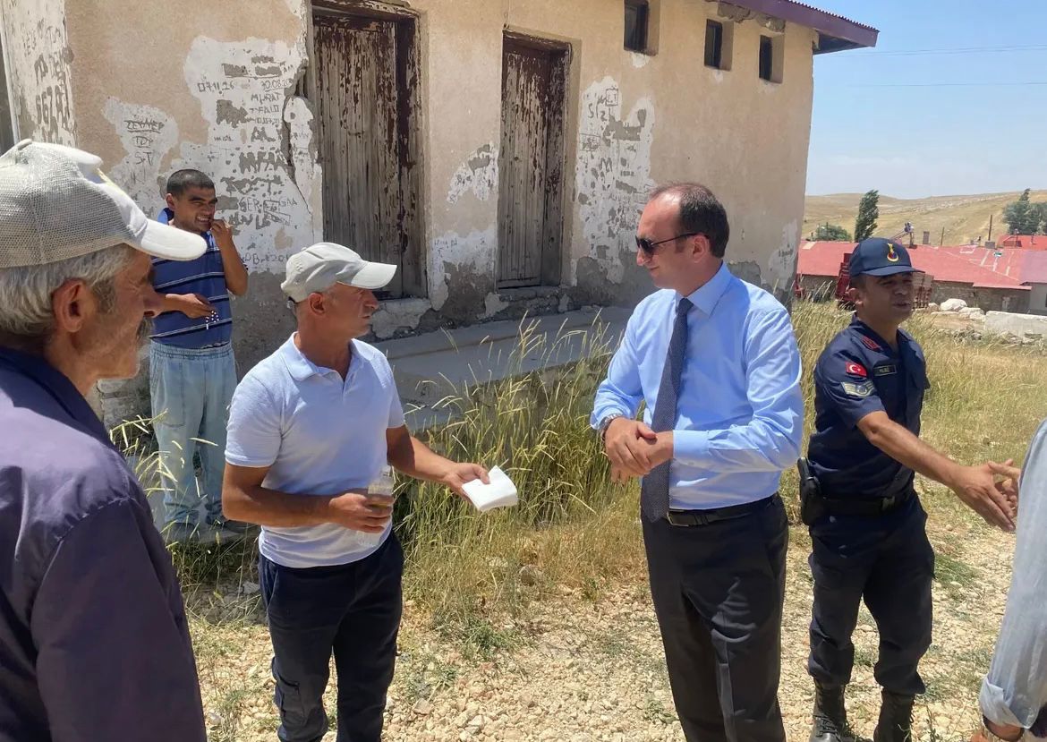 Kaymakam Sarıdoğan’dan Mahalle Ziyaretlerine Devam Ediyor (6)