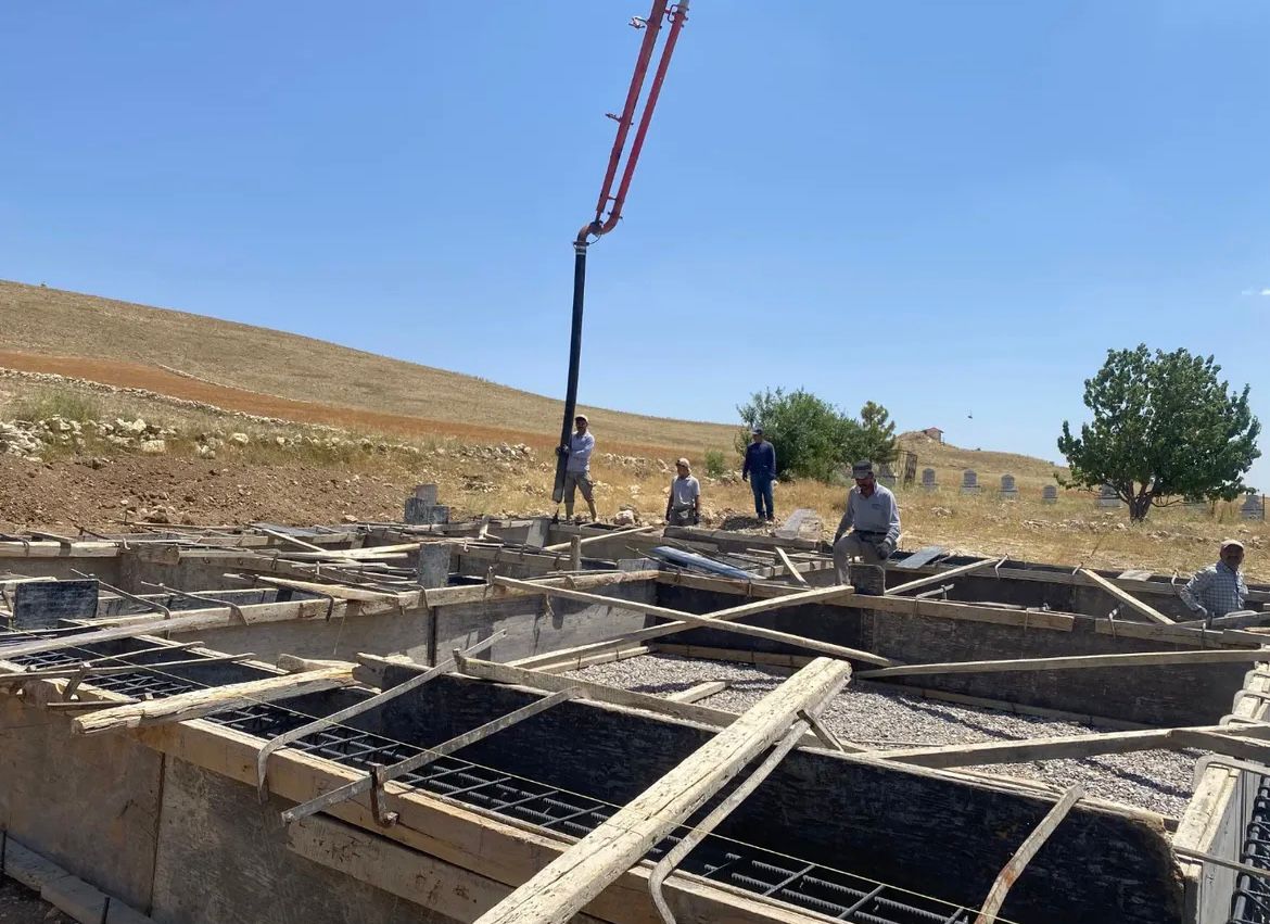 Kaymakamı Sarıdoğan, Örenli Mahallesi’nde Kırsal Konut Projesini İnceledi (2)