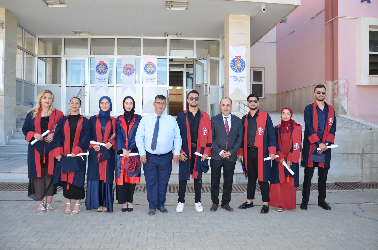Ksü Afşin Yerleşkesinde Mezuniyet Töreni Düzenlendi (10)