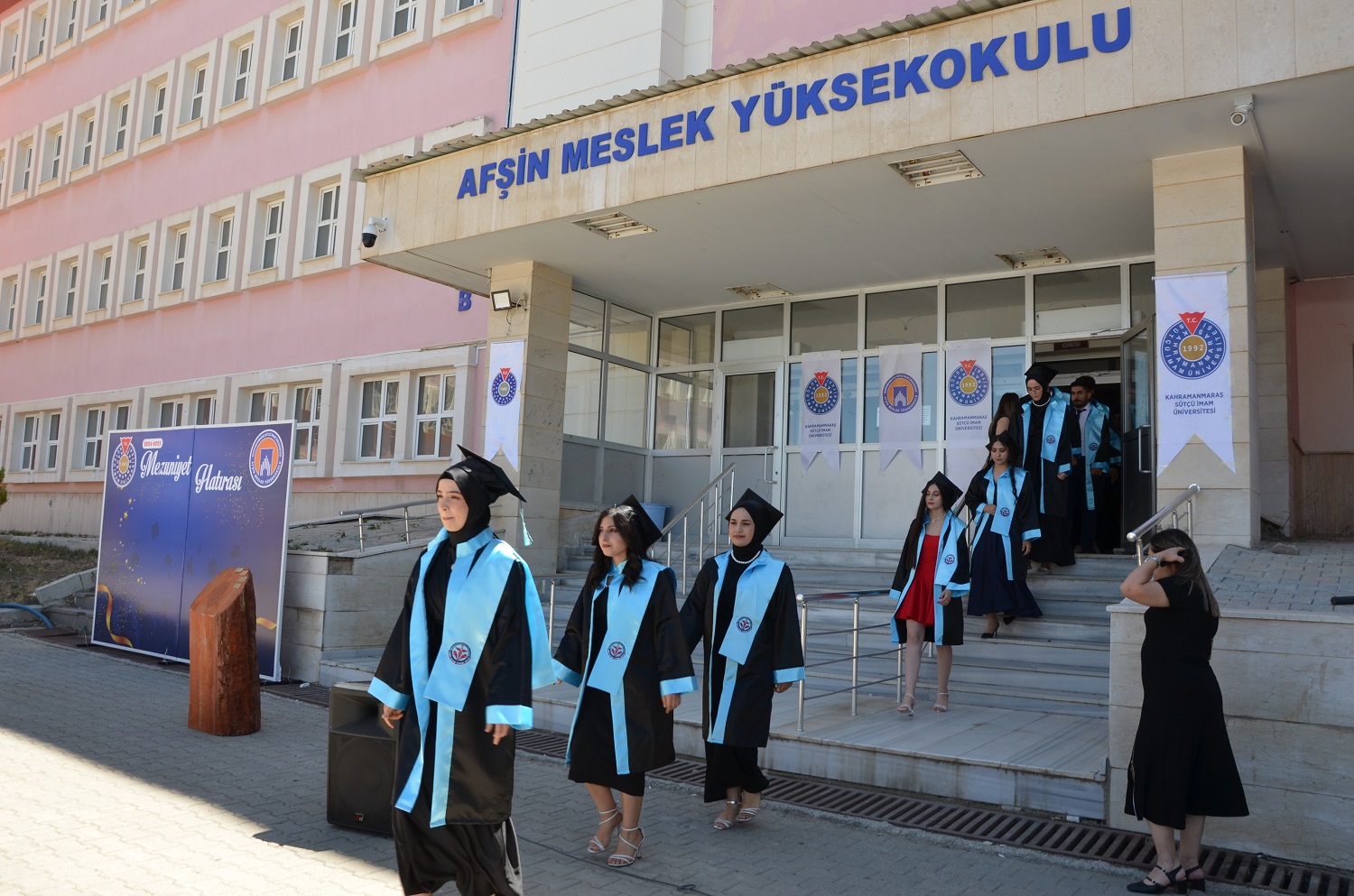 Ksü Afşin Yerleşkesinde Mezuniyet Töreni Düzenlendi (22)