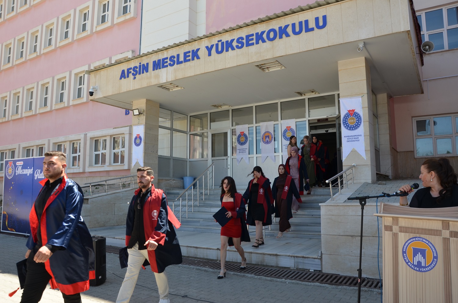Ksü Afşin Yerleşkesinde Mezuniyet Töreni Düzenlendi (23)