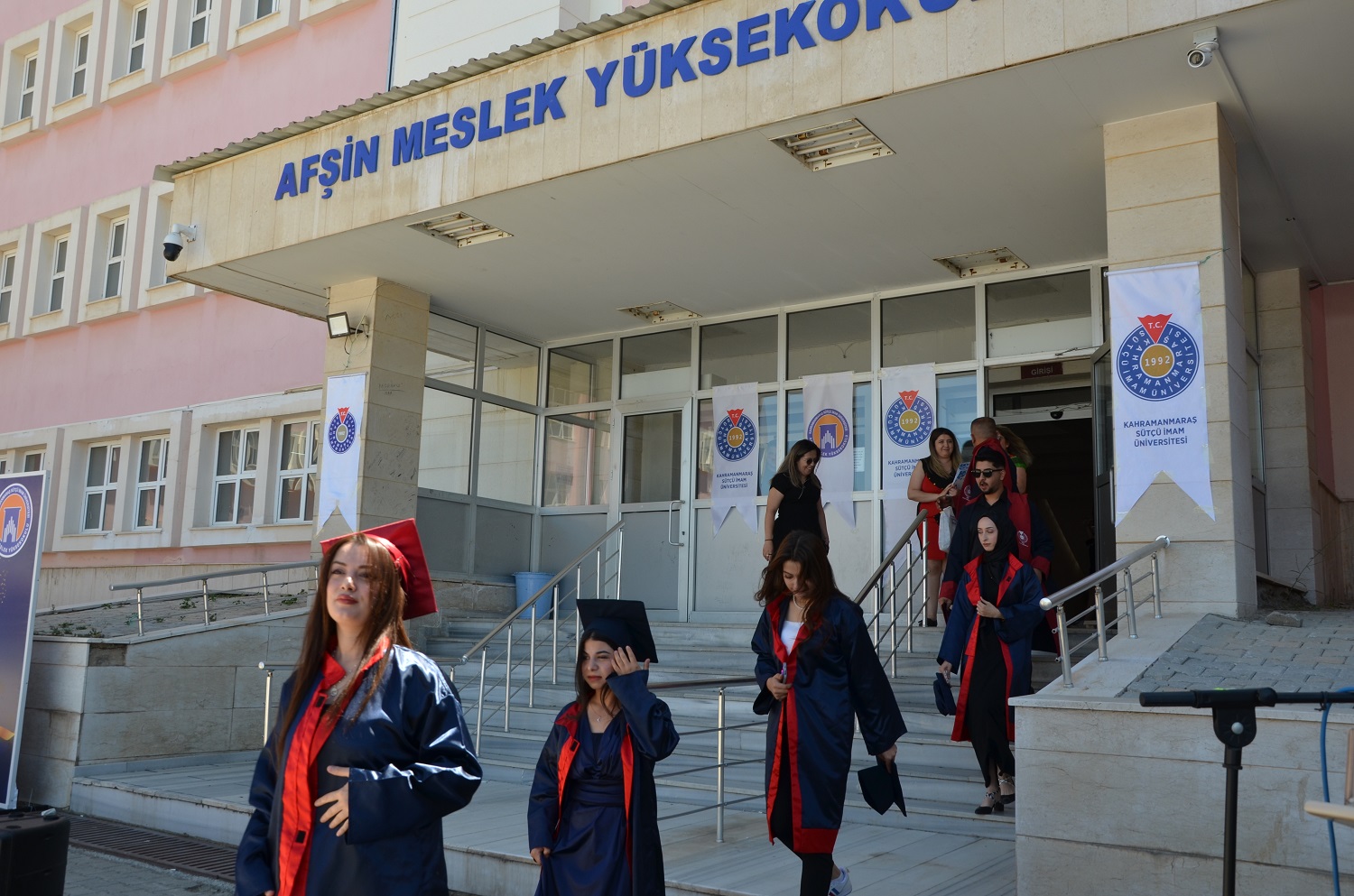 Ksü Afşin Yerleşkesinde Mezuniyet Töreni Düzenlendi (24)
