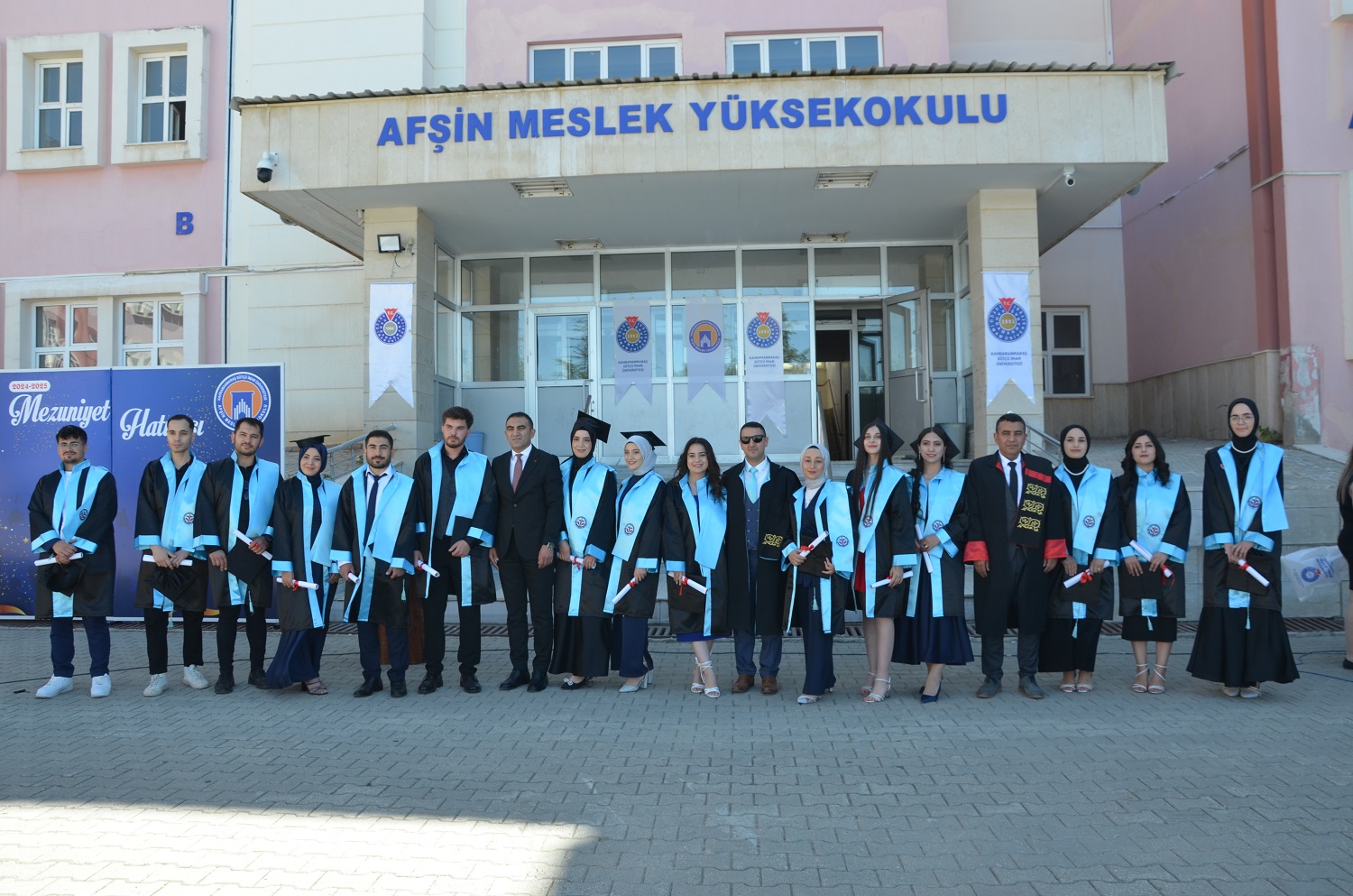 Ksü Afşin Yerleşkesinde Mezuniyet Töreni Düzenlendi (5)