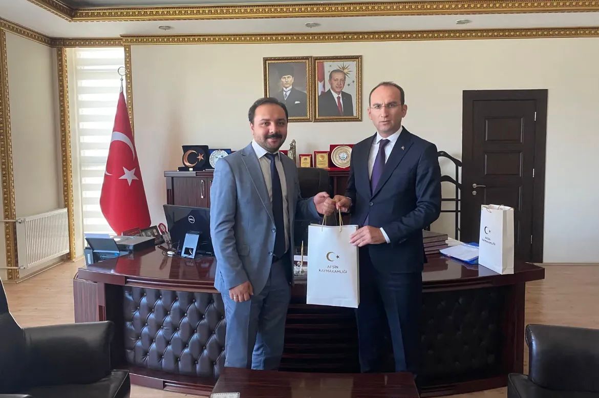 Kur’an Ve Ezanı Güzel Okuma Yarışmasında Başarı Gösteren Din Görevlilerinden Kaymakam Sarıdoğan’a Ziyaret (1)