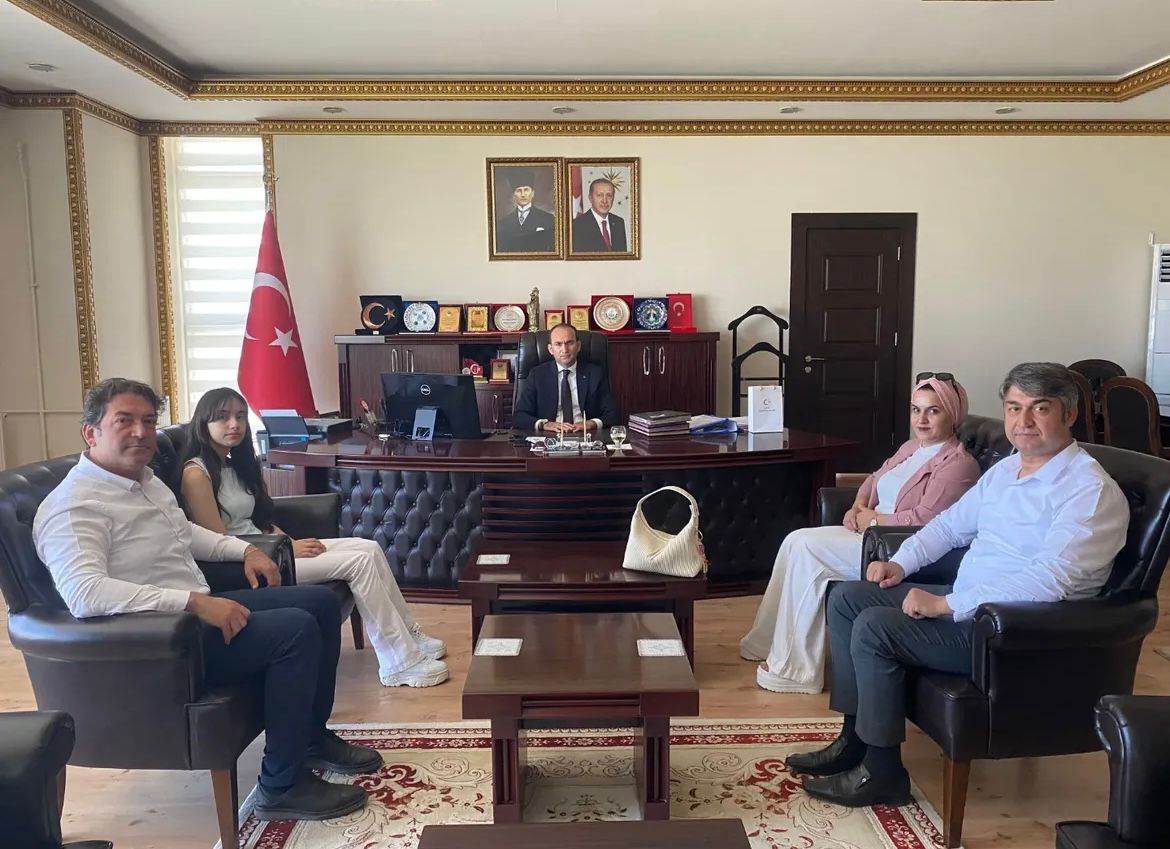Lgs Türkiye Birincisi İklima Su Polat'tan Kaymakam Sarıdoğan’a Ziyaret (2)