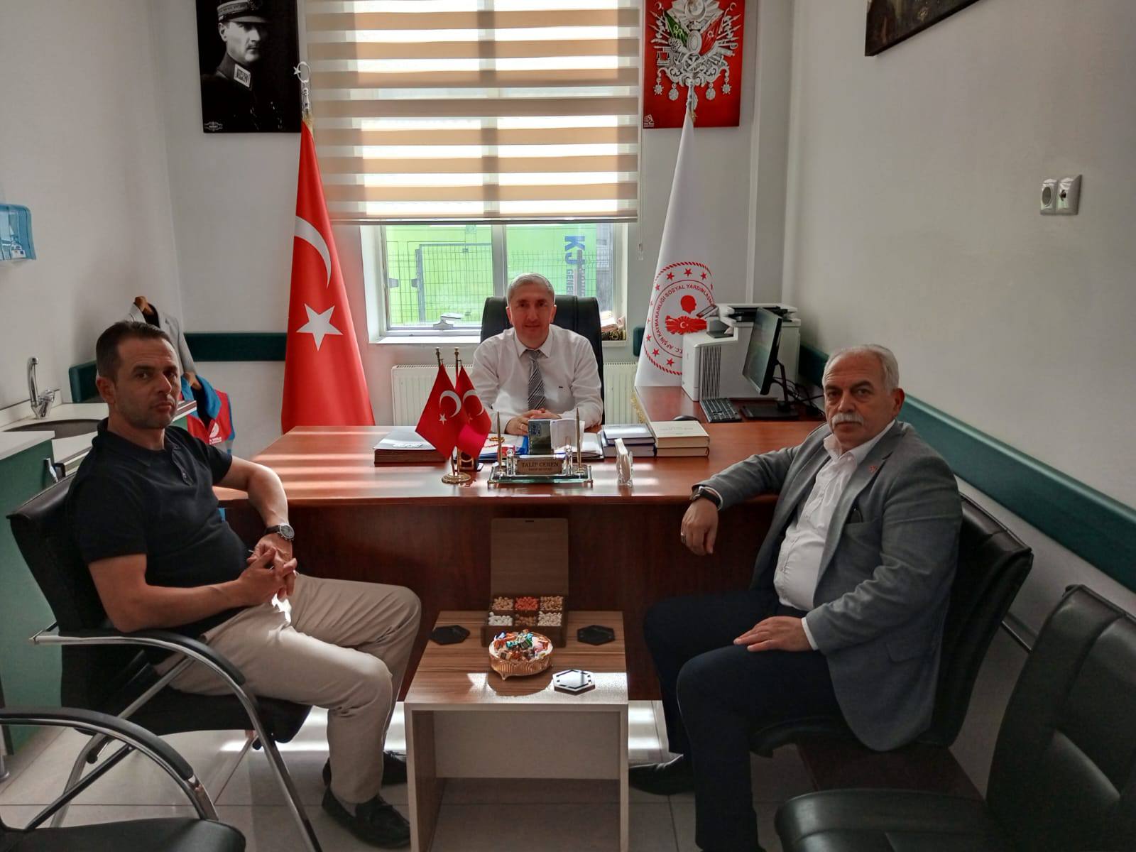 Mhp Afşin İlçe Teşkilatı’ndan Asyd Vakfı’na Ziyaret