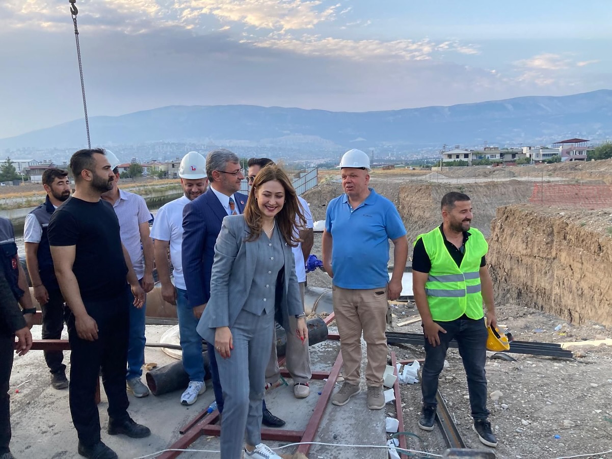 Milletvekili Dora, Ayvalı İçmesuyu Arıtma Tesisi Projesini İnceledi3
