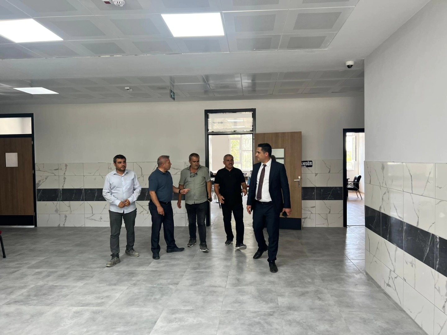 Milli Eğitim Müdürü Çetin, Eğitim Yatırımlarını İnceledi6