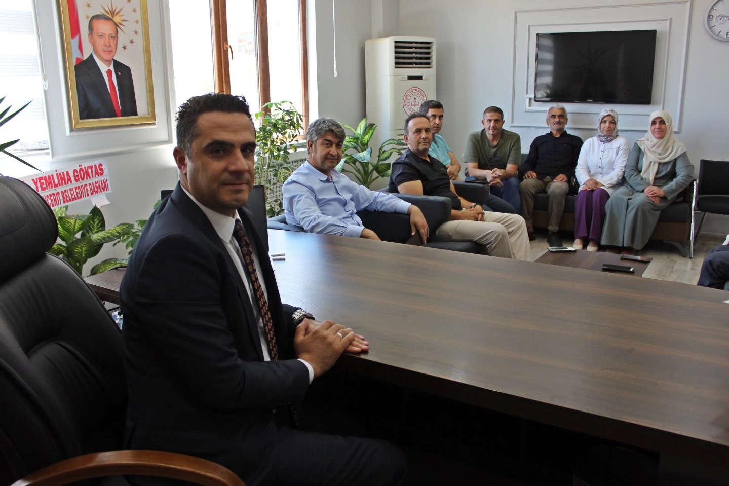 Milli Eğitim Müdürü Kaba’dan, Çetin’e Ziyaret1