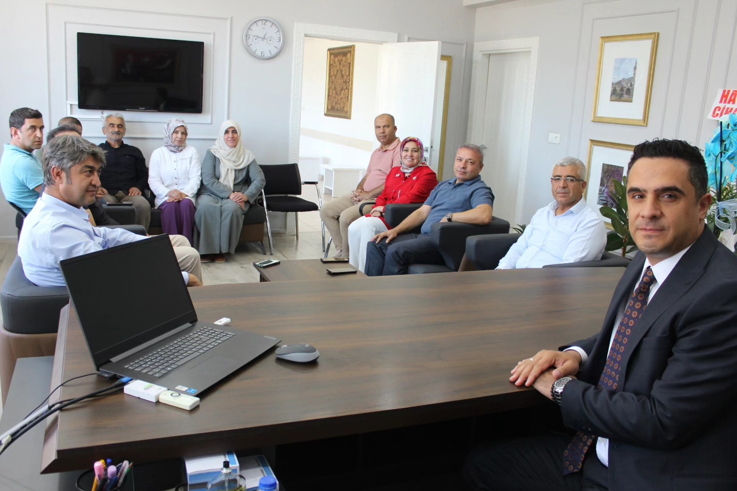 Milli Eğitim Müdürü Kaba’dan, Çetin’e Ziyaret2