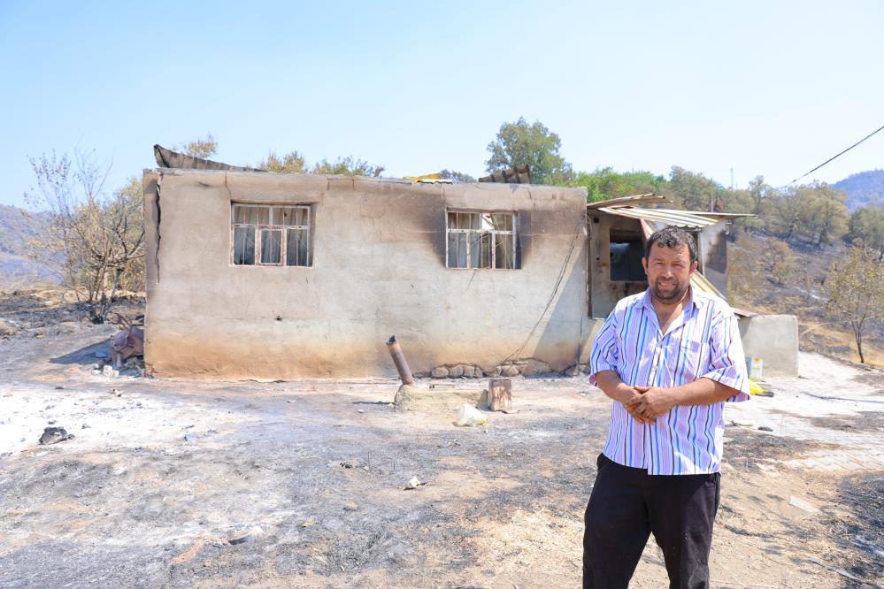 Orman Yangınında Evi Yanan Vatandaş Evimi Görünce İçim Parça Parça Oldu 2