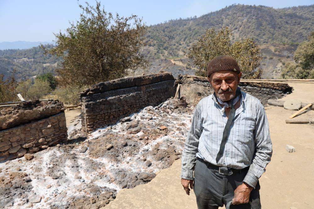 Orman Yangınında Evi Yanan Vatandaş Evimi Görünce İçim Parça Parça Oldu