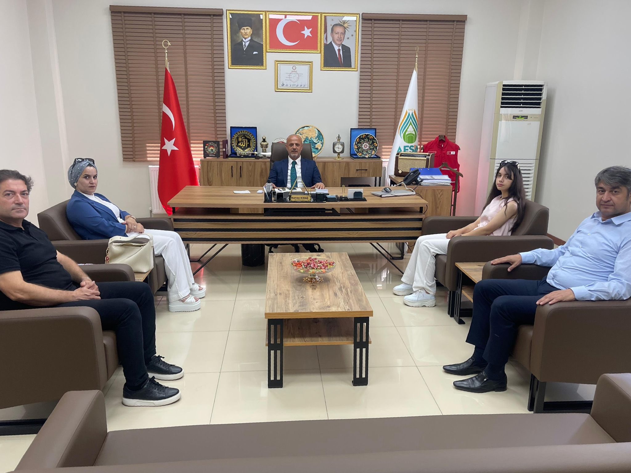 Polat’tan Başkan Kıraç’a Ziyaret