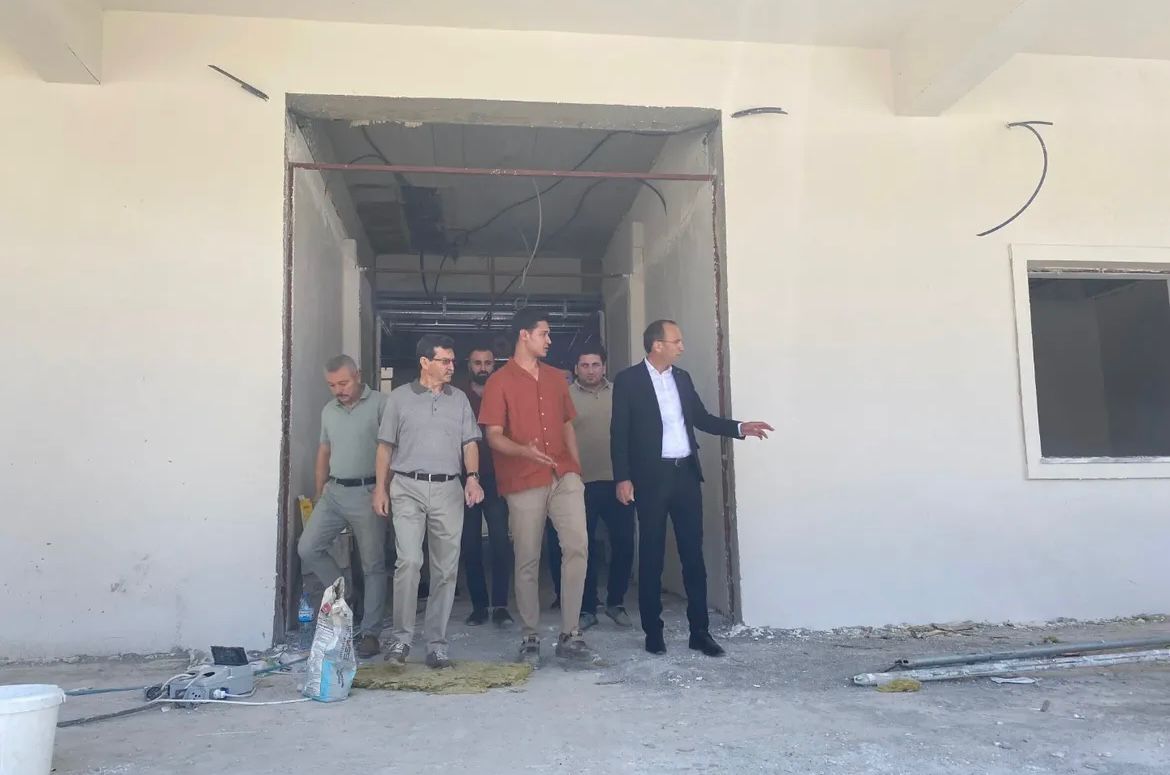 Sarıdoğan, Sağlıklı Yaşam Ve 112 Acil Çağrı Merkezi İnşaatlarını Ziyaret Etti (2)