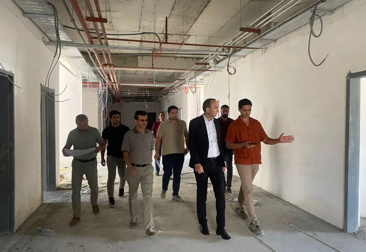 Sarıdoğan, Sağlıklı Yaşam Ve 112 Acil Çağrı Merkezi İnşaatlarını Ziyaret Etti (3)