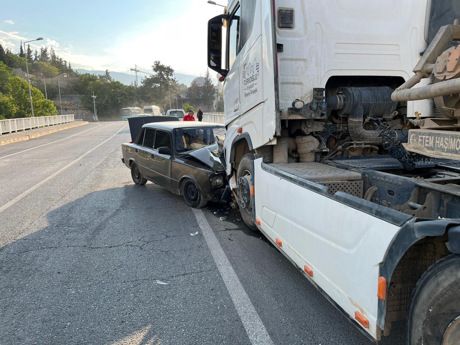 Trafik Kazası 1 Yaralı (1)