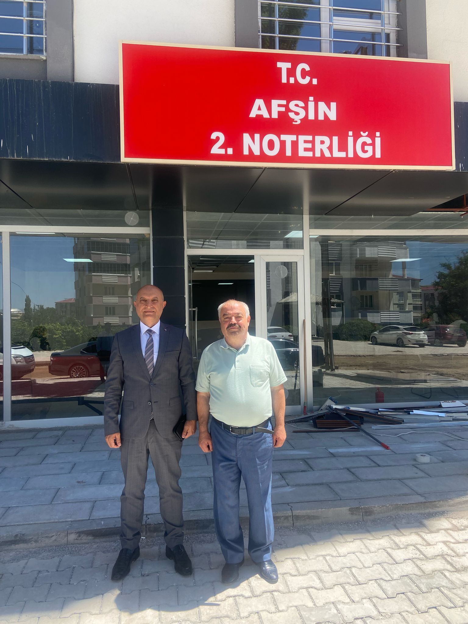 Türkiye Noterler Birliği Başkanı Ahmet Alıcı'dan Afşin’e Ziyaret (2)