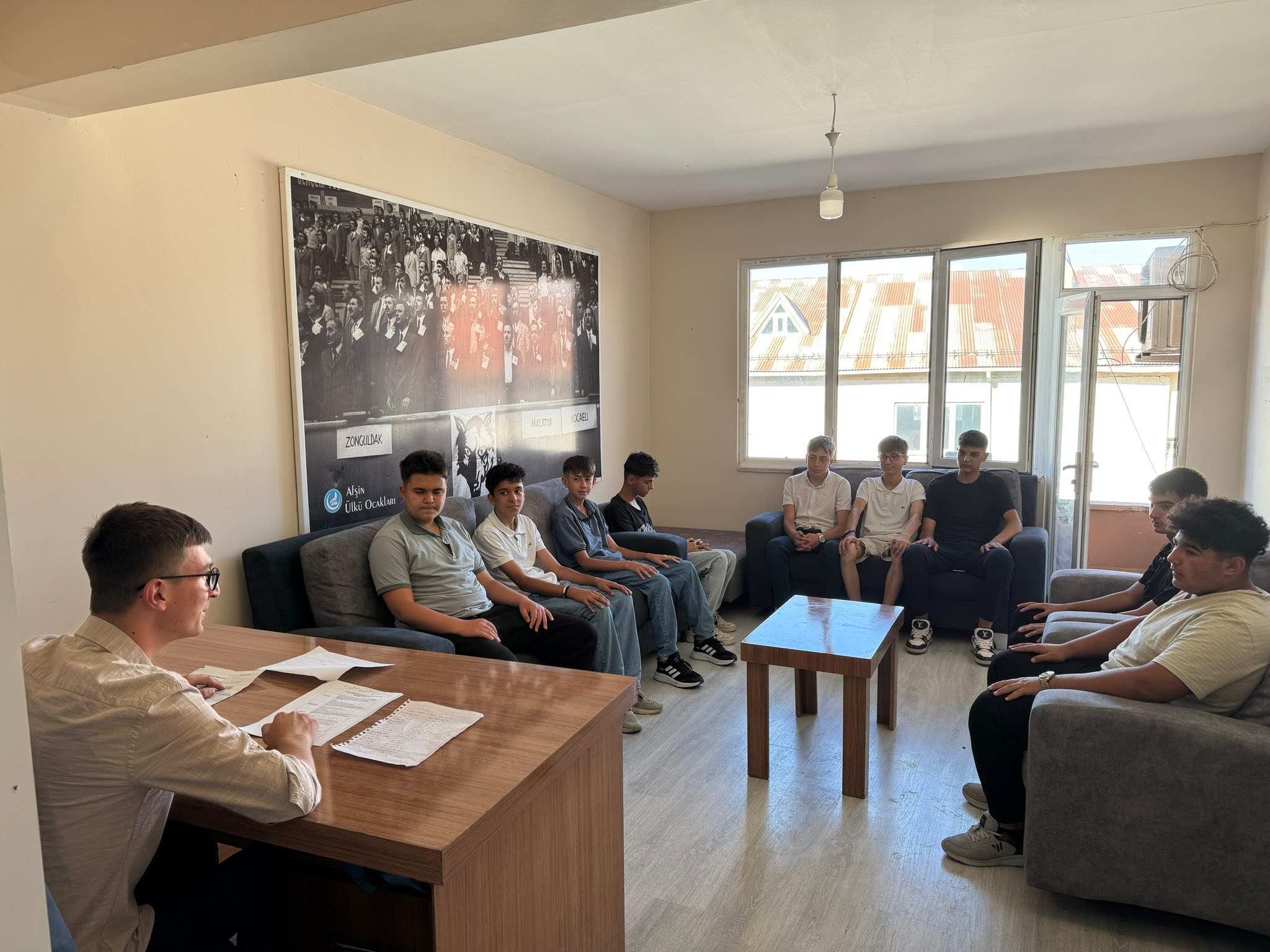 Ülkü Ocakları Afşin İlçe Başkanlığı’ndan Gençlere Milli Değerler Semineri2