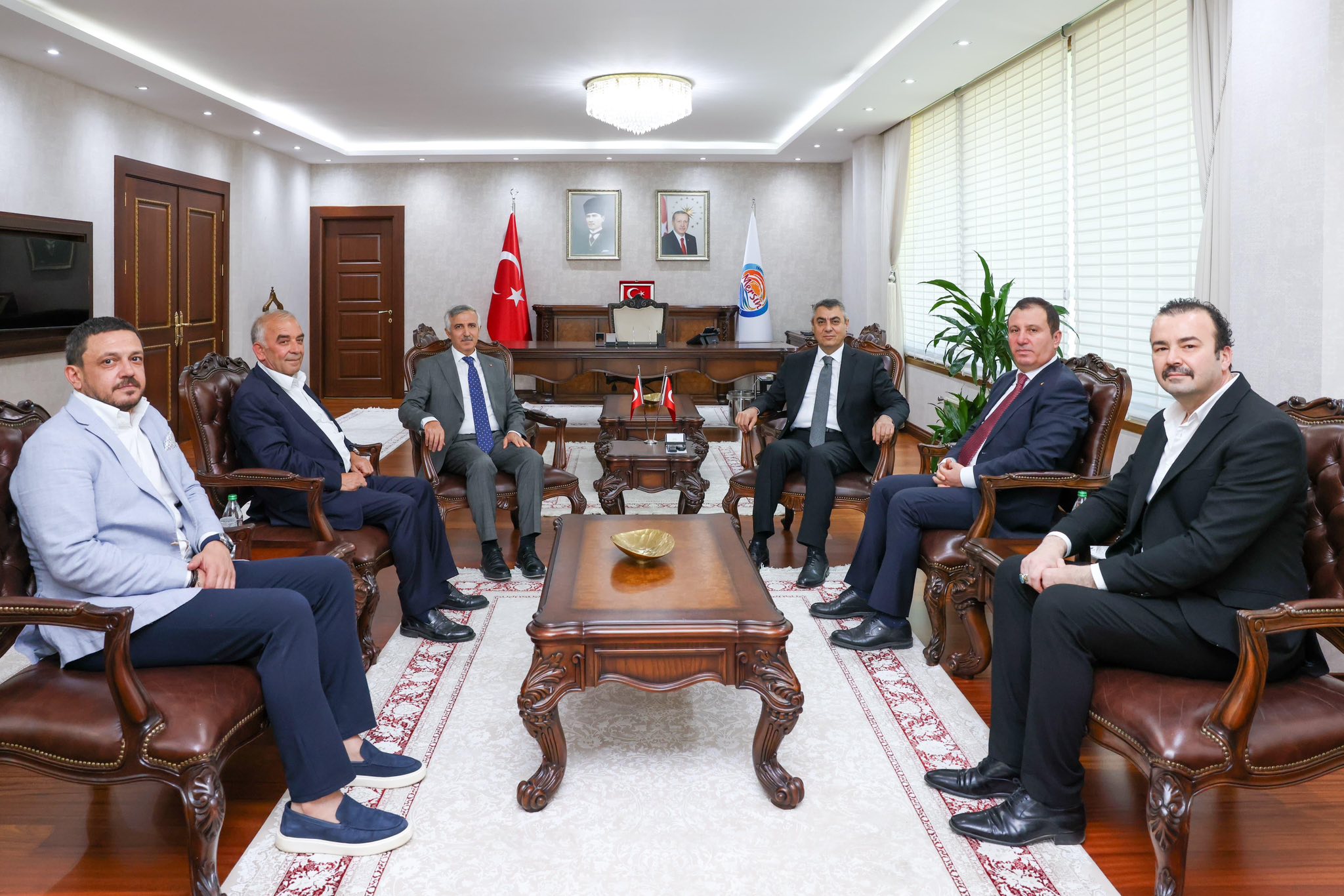 Vali Ünlüer'den Mersin Valisi Toros'a Nezaket Ziyareti2