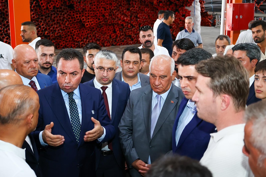 Vinzer Boru Sulama Sistemleri Fabrikası Elbistan’da Açıldı4