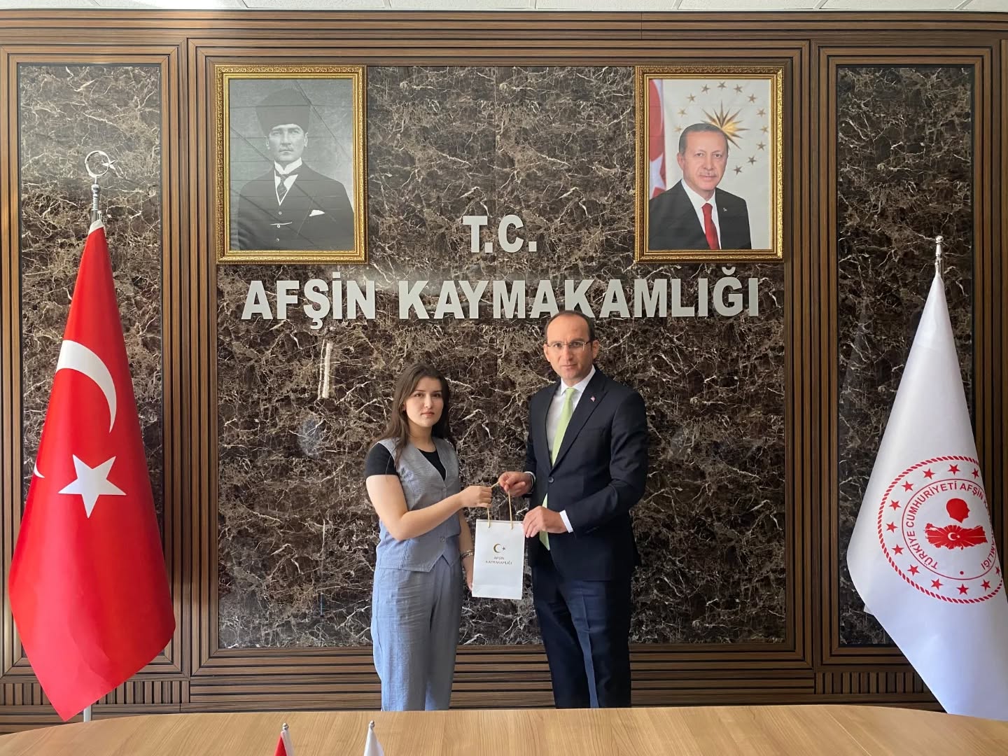 Afşin Kaymakamı Sarıdoğan, Yks Öğrencilerini Makamında Kabul Etti4