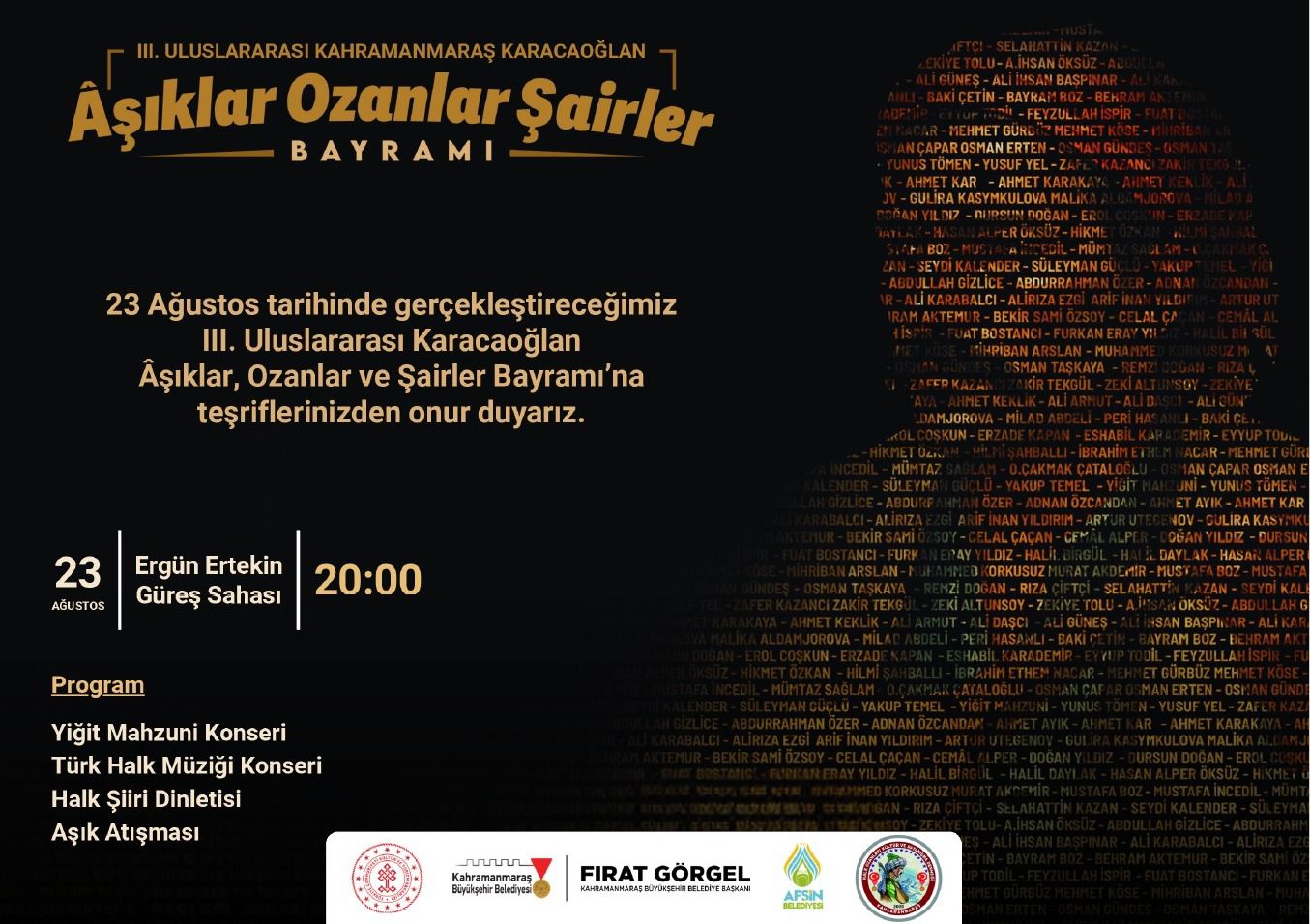 Afşinde Âşıklar, Ozanlar Ve Şairler Bayramı Coşkusu (3)