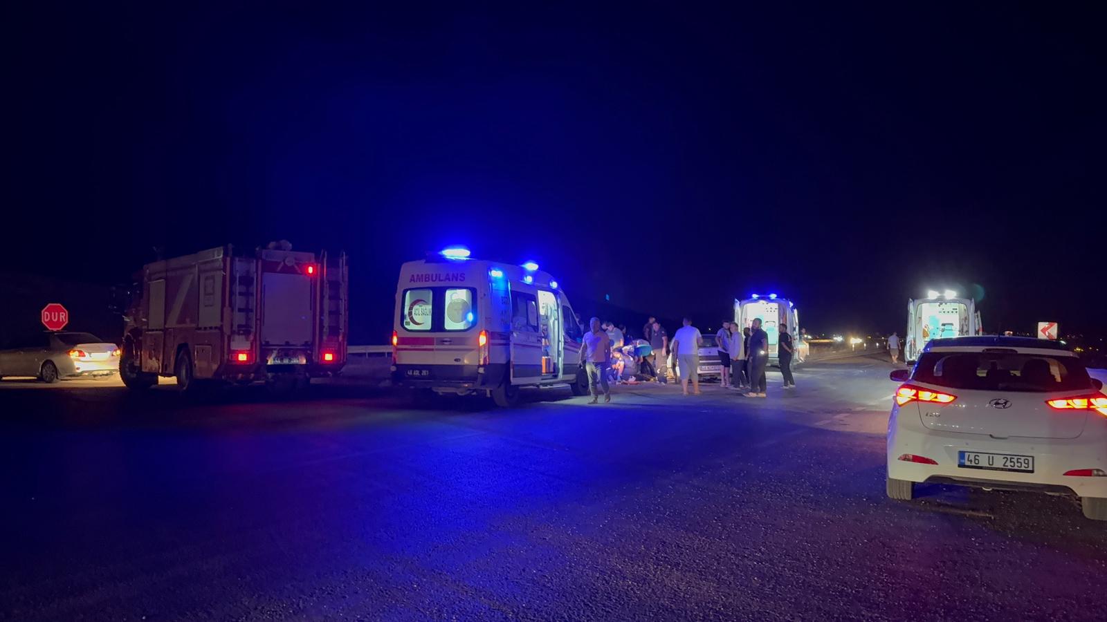 Afşin’de Feci Kaza 10 Yaralı (11)