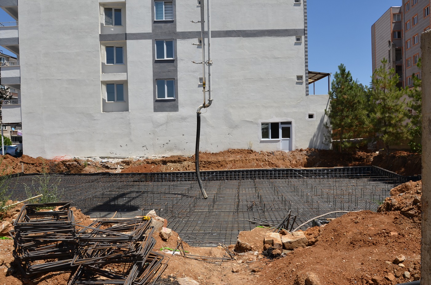 Afşin’de Gedikbaşı Camii’nin Temeli Dualarla Atıldı (2)