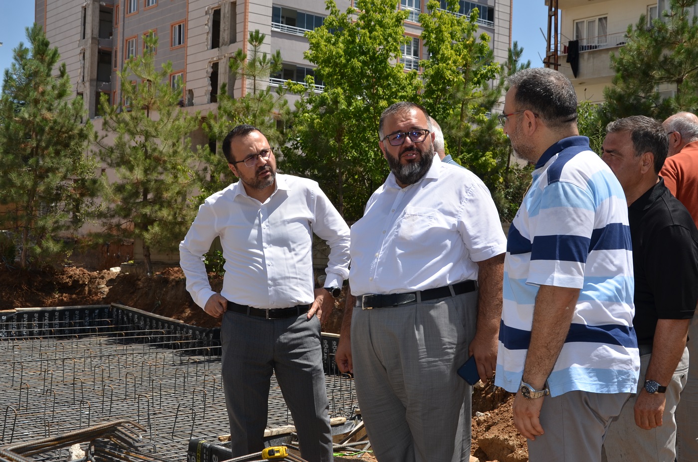 Afşin’de Gedikbaşı Camii’nin Temeli Dualarla Atıldı (3)
