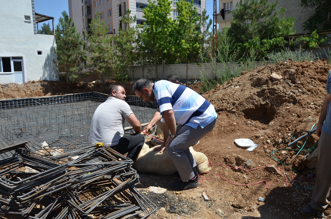 Afşin’de Gedikbaşı Camii’nin Temeli Dualarla Atıldı (9)