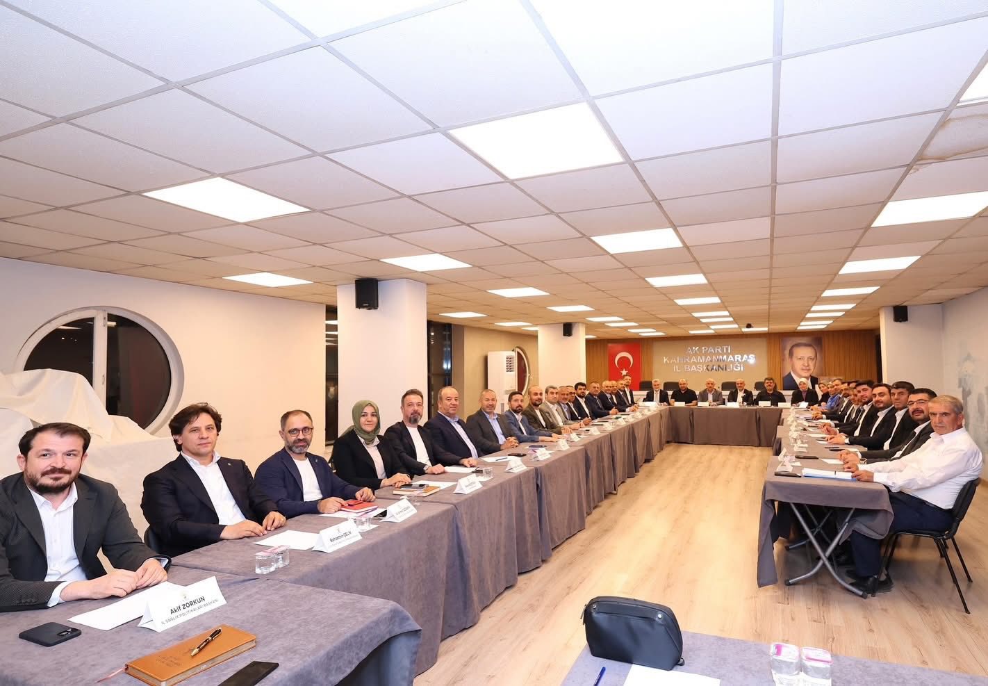 Afşin’de Geniş Kapsamlı Değerlendirme Toplantısı Gerçekleştirildi1