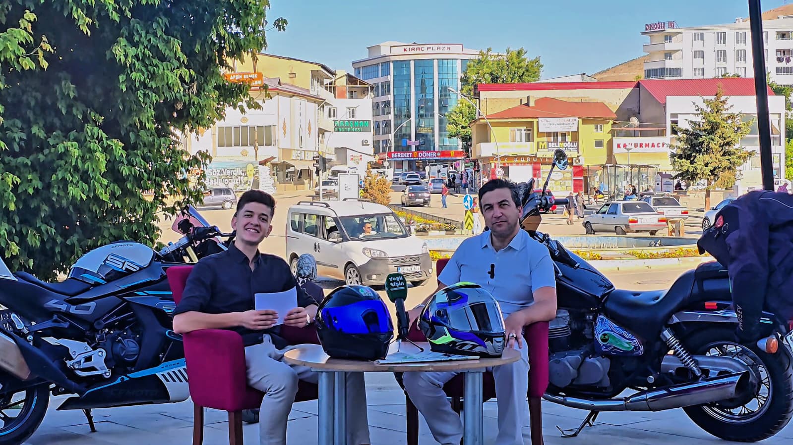 Afşin’de Motosiklet Güvenliği İçin Farkındalık Röportajı (1)