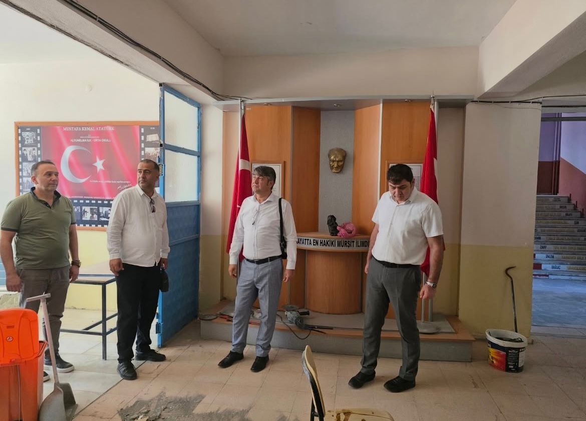Afşin’de Yeni Eğitim Öğretim Yılı Öncesi Okullarda Denetim Yapıldı2
