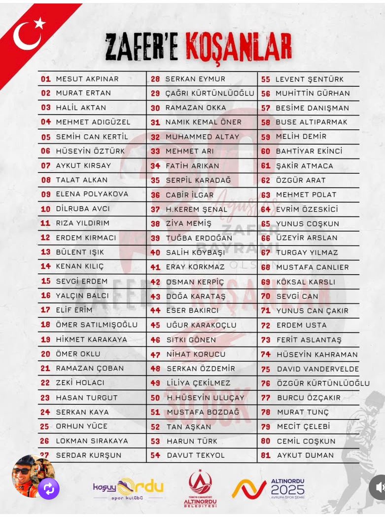 Afşinli Maratoncu Sıtkı Gönen, 30 Ağustos’ta 30 Kilometre Koşacak1
