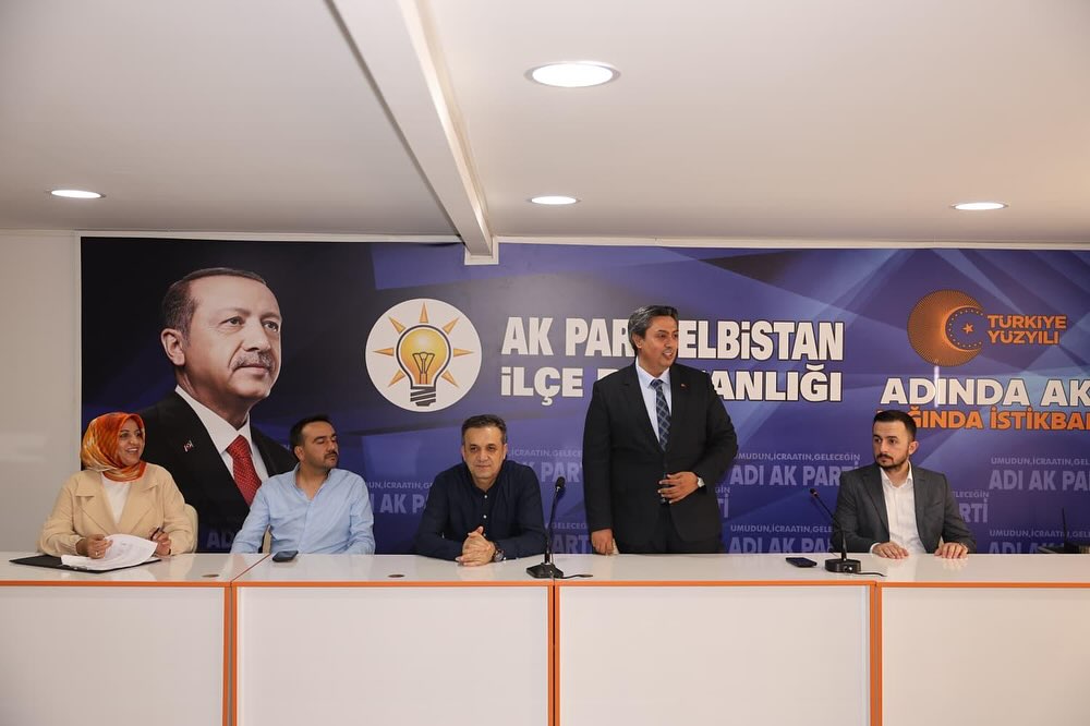 Ak Parti Milletvekili Mevlüt Kurt, Elbistan İlçe Teşkilatını Ziyaret Etti2