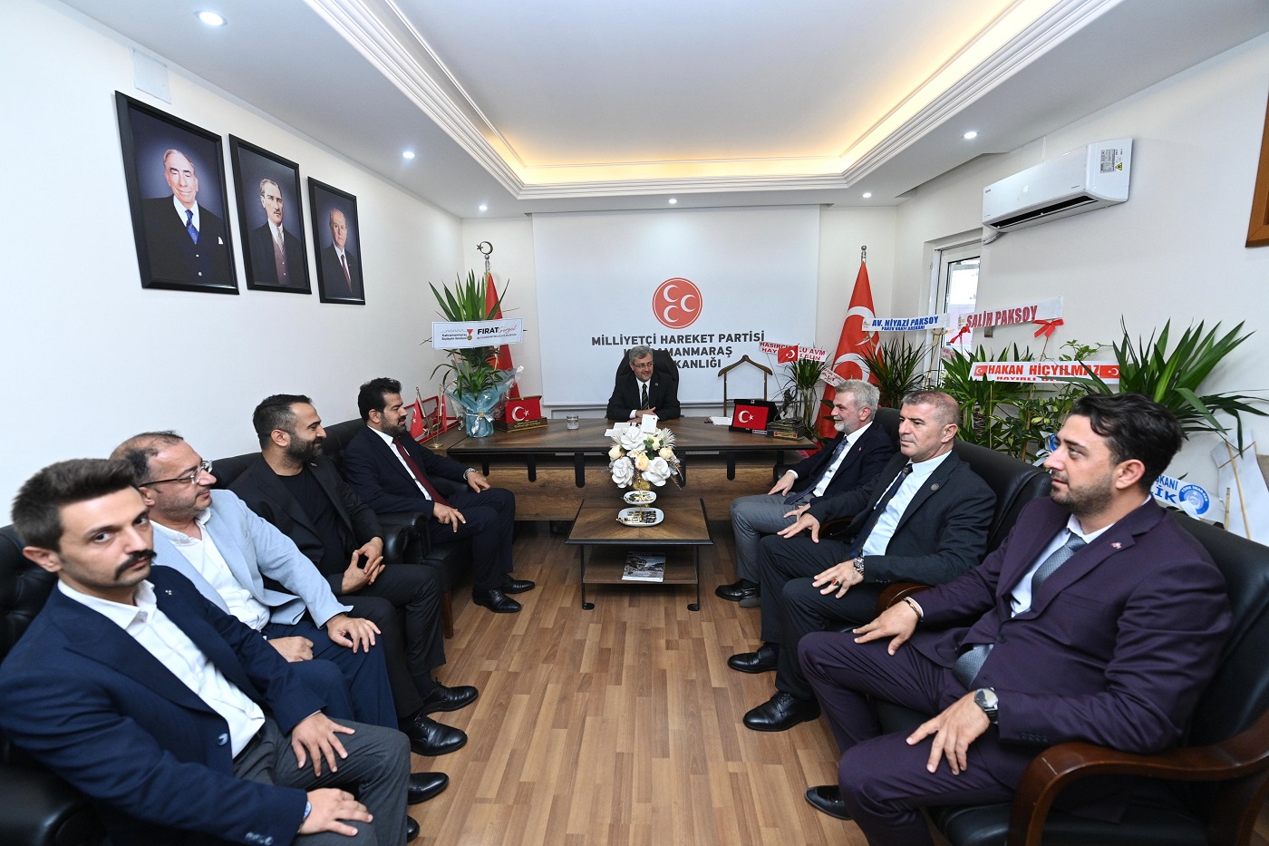 Başkan Görgel’den Mhp İl Başkanı Metehan’a Hayırlı Olsun Ziyareti (2)