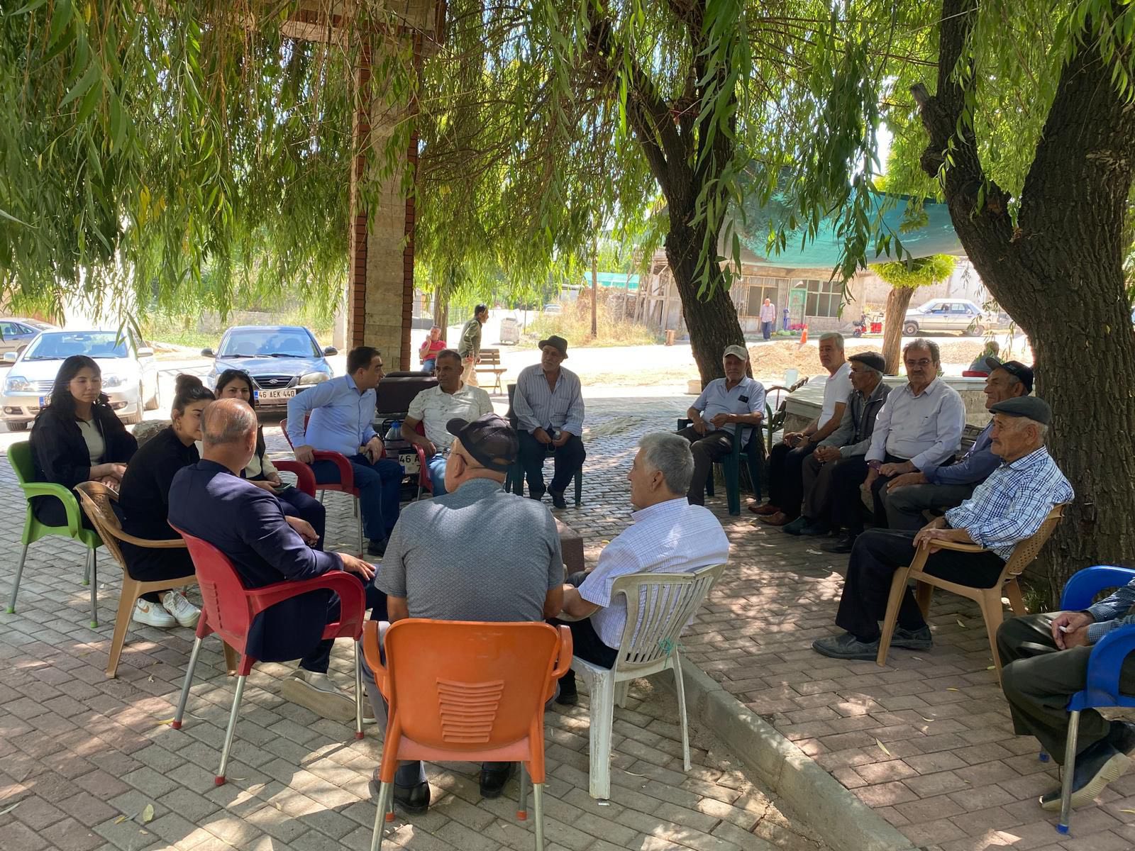 Başkan Kıraç, Tanır Mahallesi’nde Vatandaşlarla Buluştu