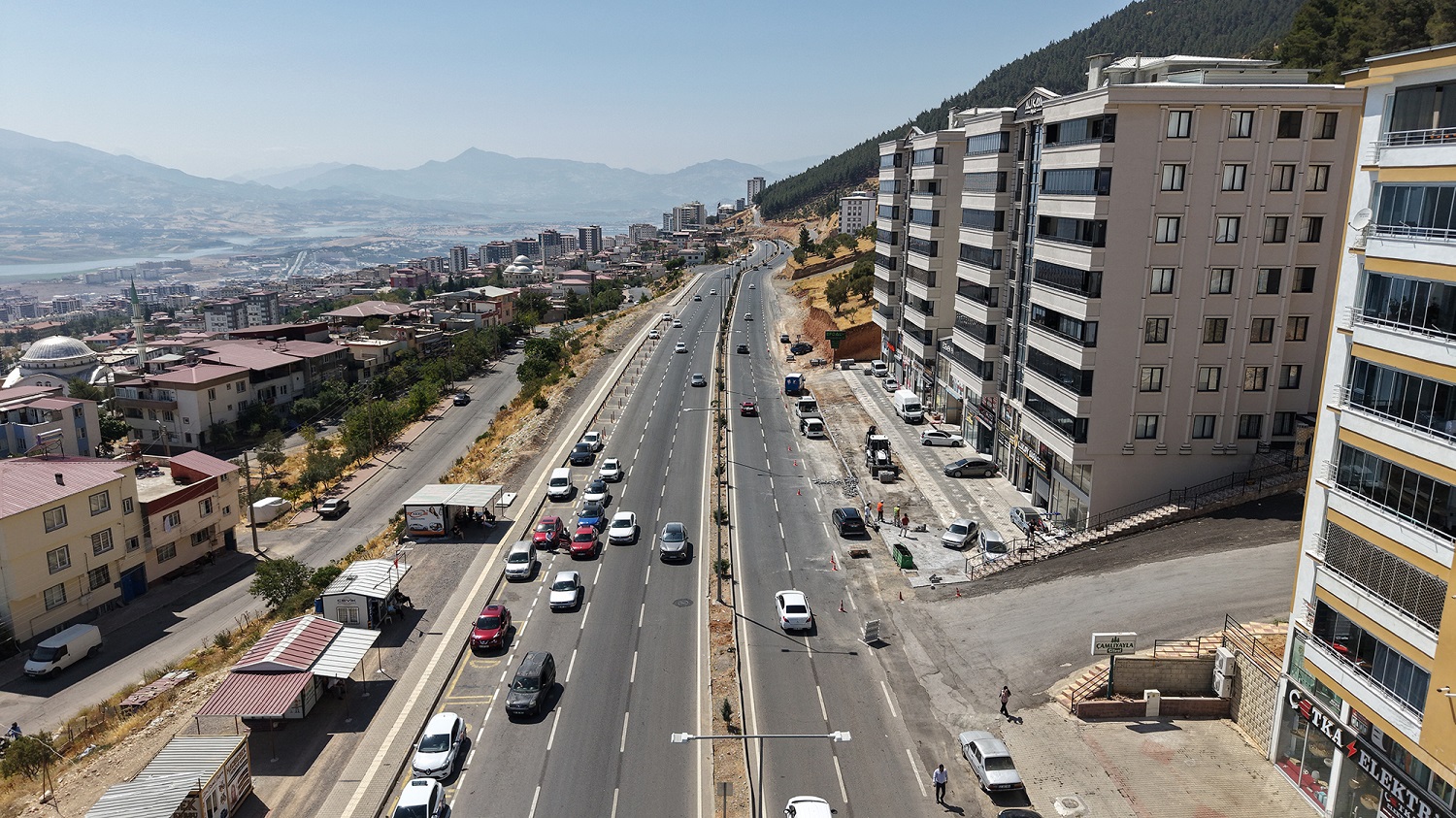 Büyükşehir’den Kuzey Çevre Yolu’na Yaya Dostu Dokunuş (3)