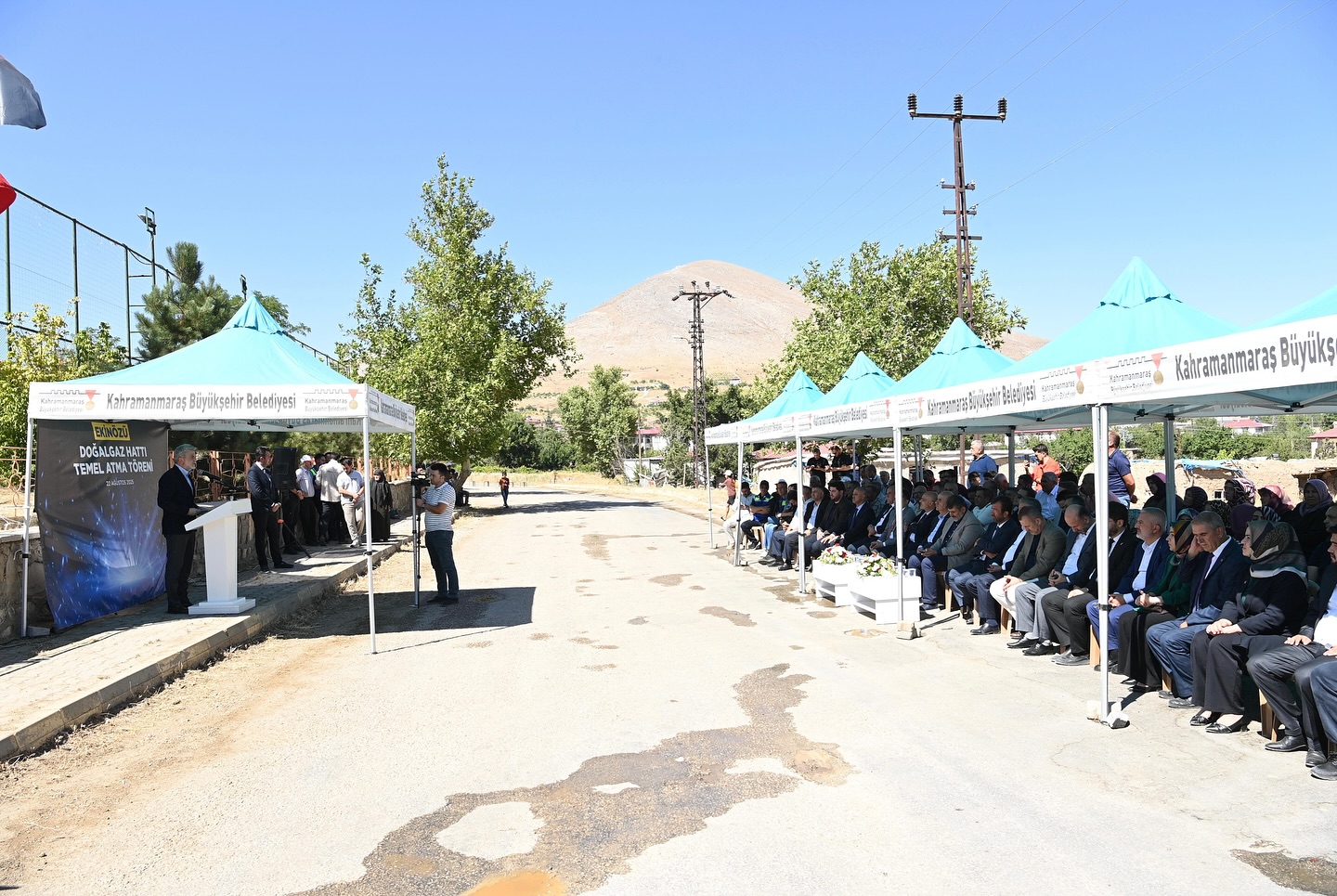 Ekinözü’nde Doğalgaz Temel Atma Töreni Gerçekleştirildi8