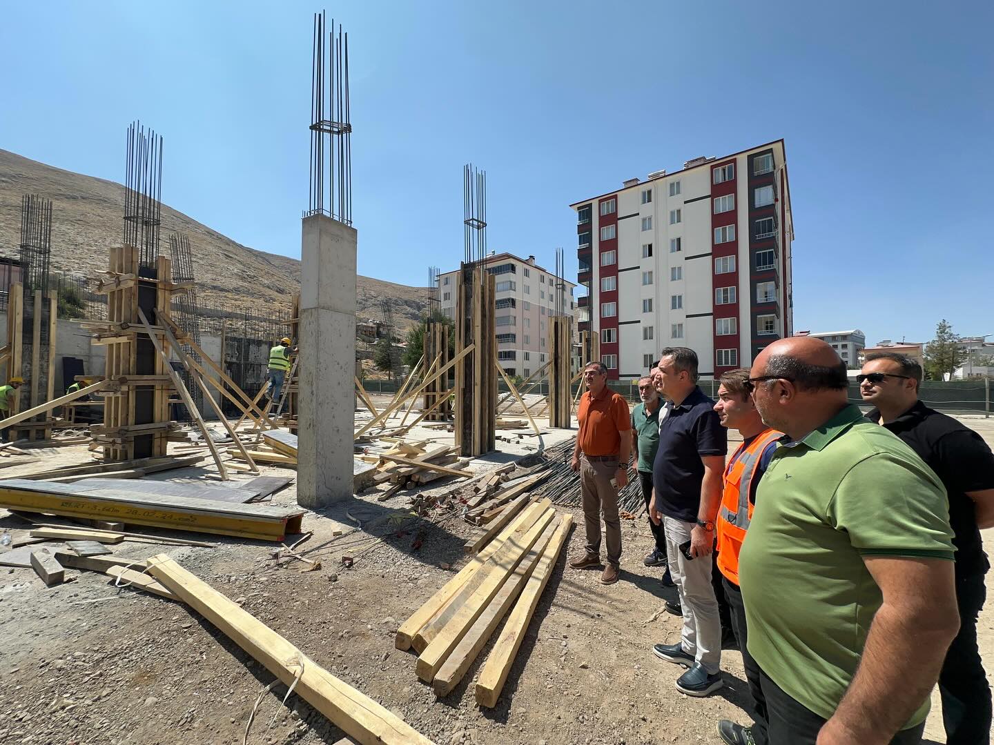 Elbistan İlçe Halk Kütüphanesi İnşaatı Yükseliyor1