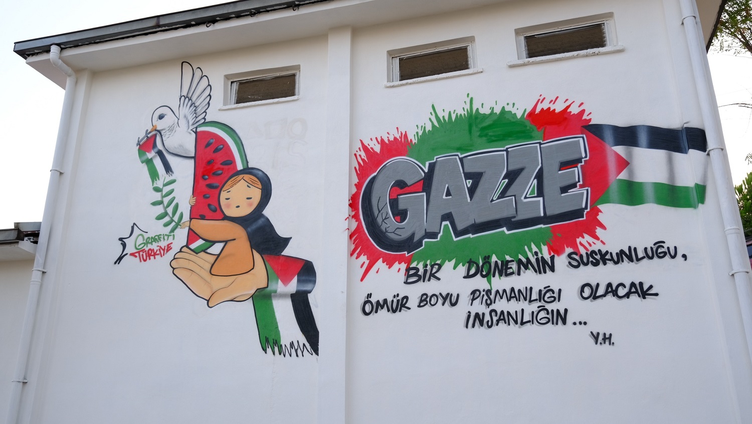 Filistin Temalı Grafiti (1)