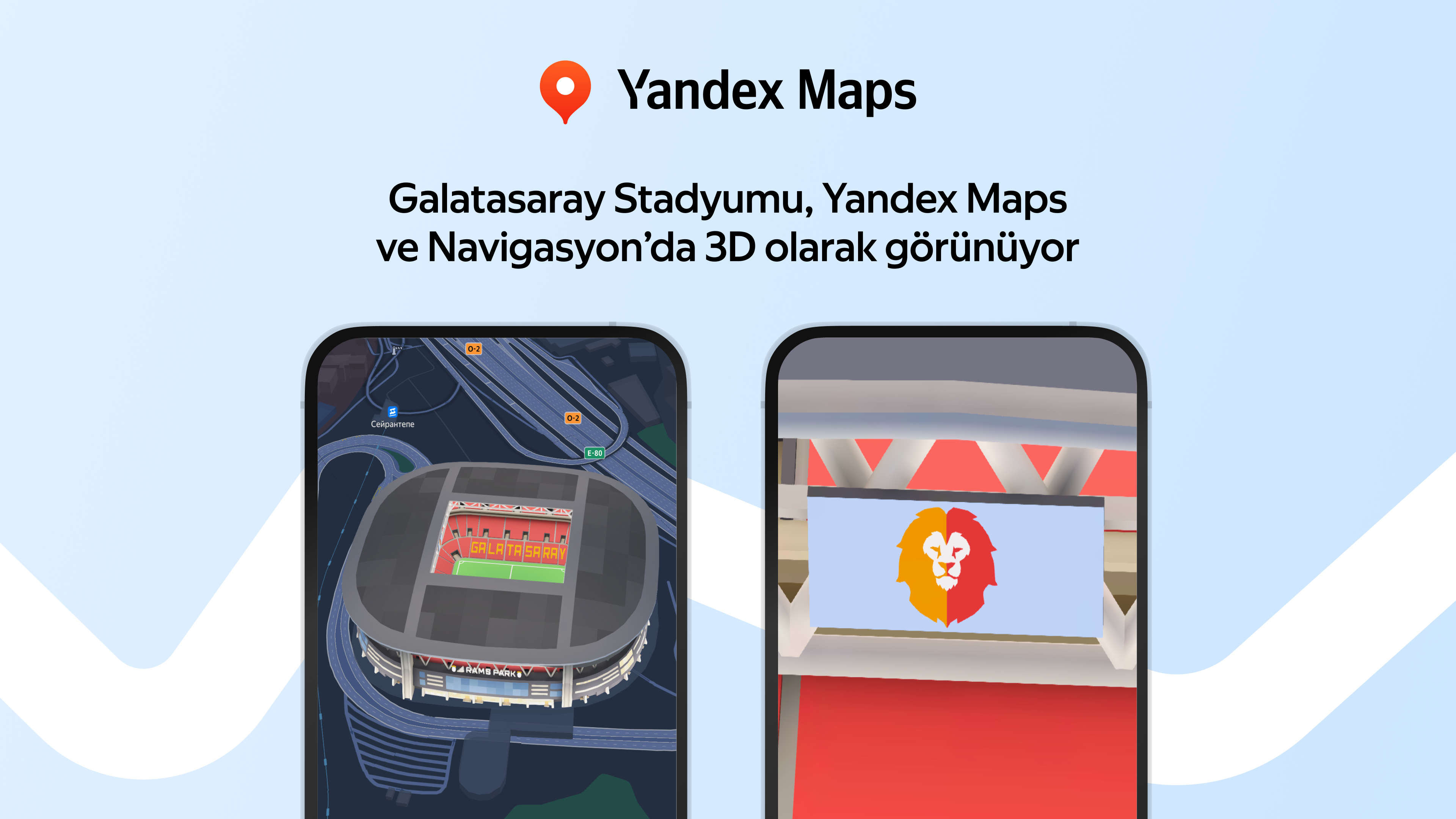 Galatasaray Stadyumu, Yandex Maps’te 3D Olarak Görüntülenen İlk Stadyum Oldu