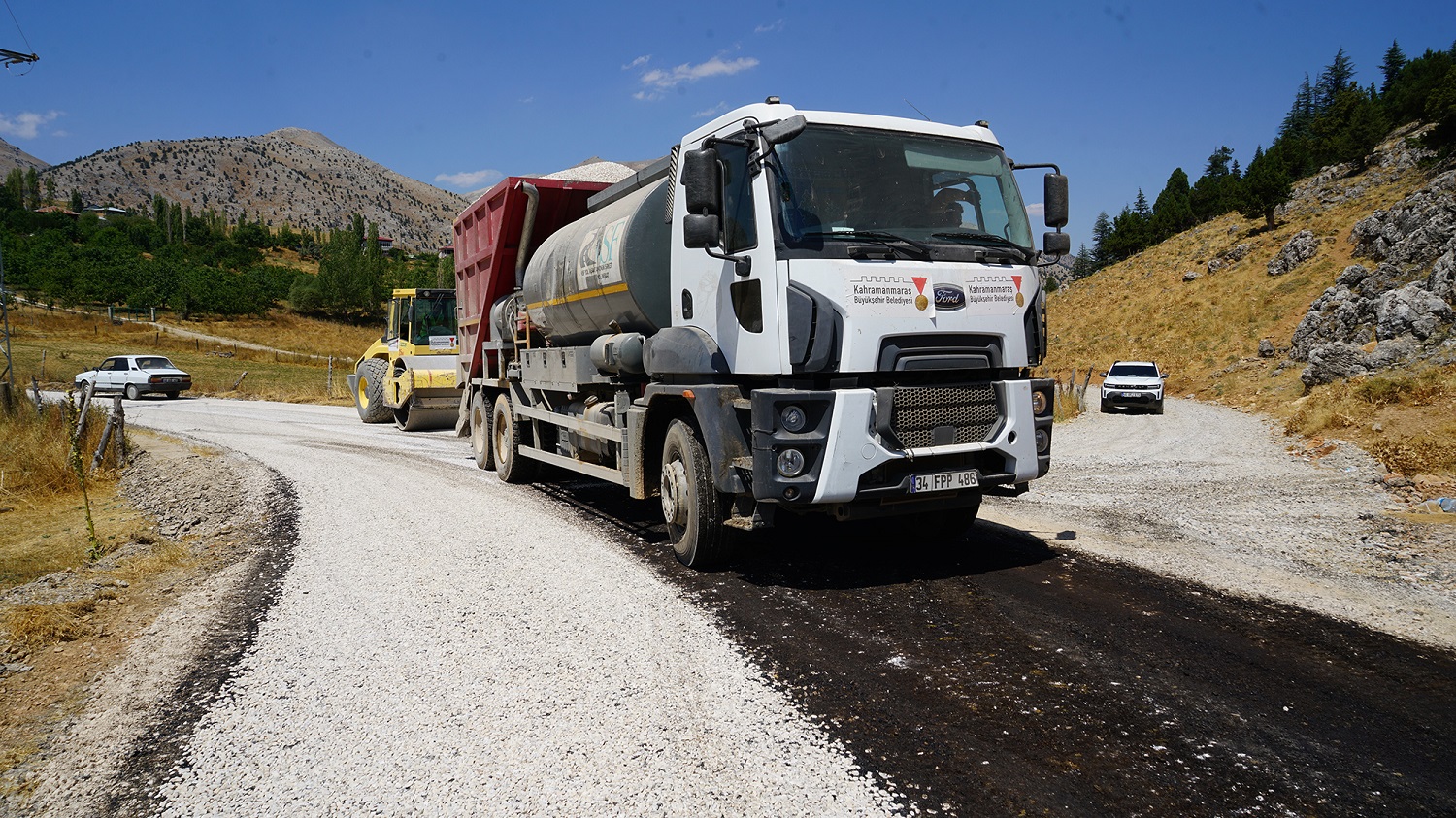 Göksun Kırsalında Da Konforlu Ulaşım İçin Büyükşehir Görev Başında (4)